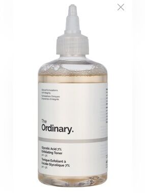 The Ordinary Glycolic Acid 7%  Exfoliating Toning Solution - 240ml/8oz